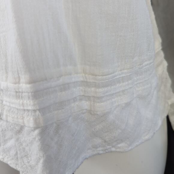 Vanessa and Virginia Boho Gauzy Blouse sz XS - Picture 6 of 6